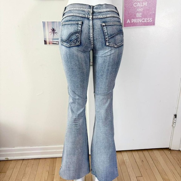 Garage Y2K Rhinestone Bootcut Jeans - Picture 2 of 8